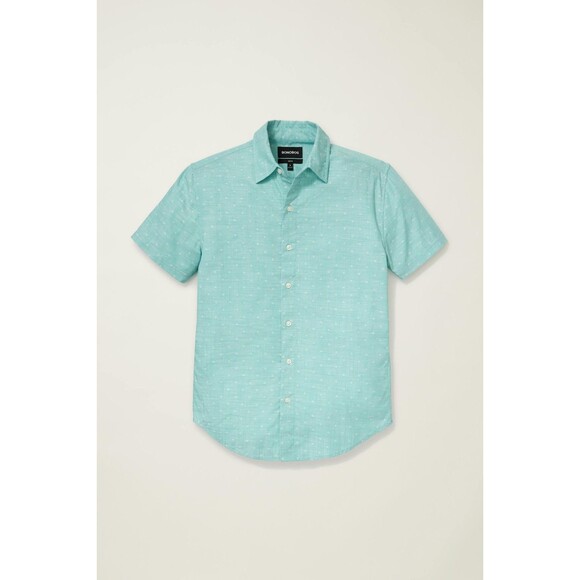 Bonobos Riviera Short Sleeve Men's Shirt Button-Up Standard Fit Short S 282863 - Picture 3 of 5